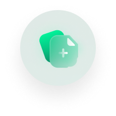 Plus icon that shows that the Savant services goes beyond