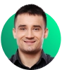 A photo of some person's face with a transparent background